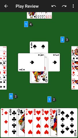 Screenshot 3: Spades by NeuralPlay