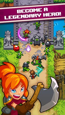 Screenshot 1: Dash Quest Heroes