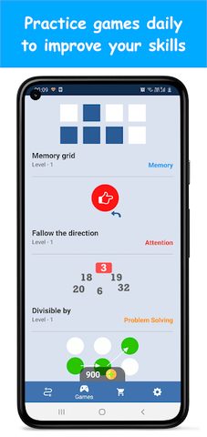 Screenshot 6: Brain Games- Impulse Brain training & Mind puzzles