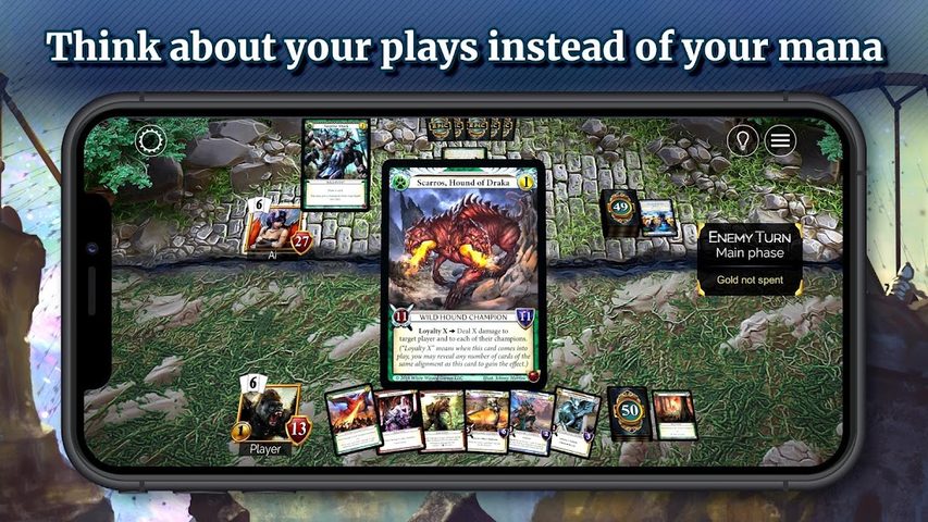 Screenshot 1: Epic Card Game