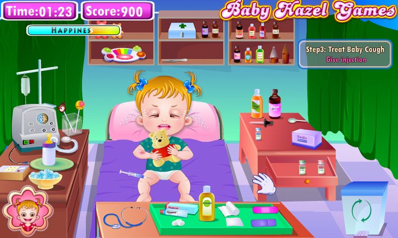 Screenshot 6: Baby Hazel Goes Sick