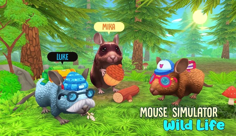 Screenshot 1: Mouse Simulator - Wild Life Sim