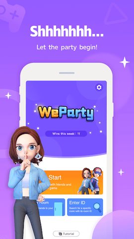 Screenshot 1: WeParty - Voice Party Gaming