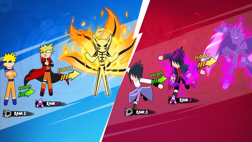 Screenshot 2: Stickman Ninja Fight - Shinobi Epic Battle