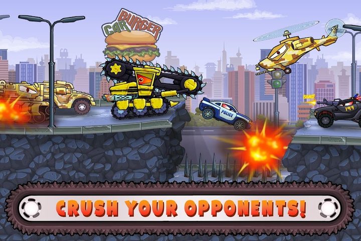 Screenshot 4: Car Eats Car 3 Hill Climb Race