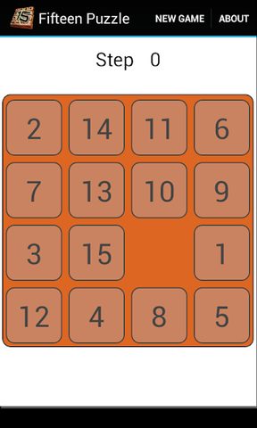 Screenshot 4: Fifteen Puzzle