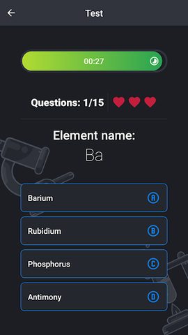 Screenshot 8: Periodic Table - Game