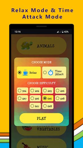 Screenshot 4: Picture Game: pair matching