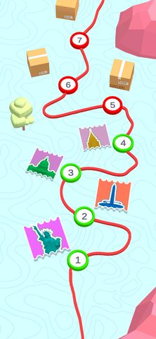 Screenshot 3: Color Adventure: Draw the Path 4+
