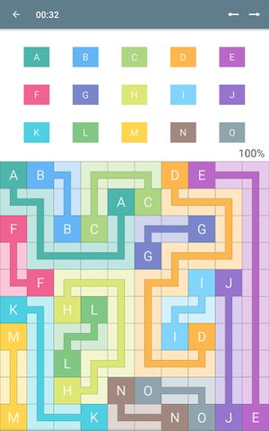 Screenshot 9: Color Pipes (Numberlink)