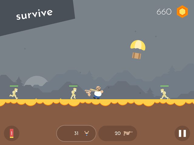 Screenshot 9: Slingshots vs. Zombies