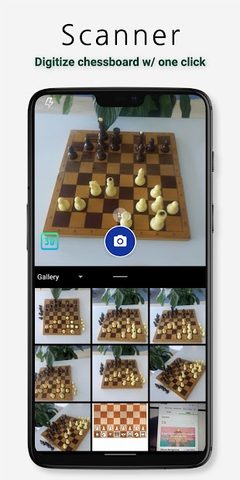 Screenshot 1: Chessify: Scan & Analyze chess