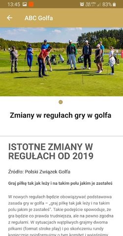 Screenshot 6: Sobienie Królewskie Golf & Country Club