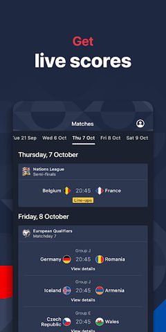 Screenshot 6: UEFA Nations League Official