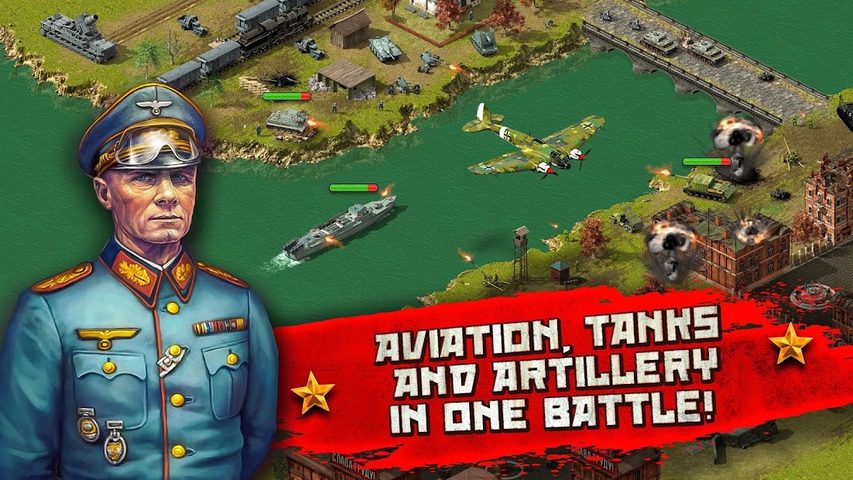 Screenshot 2: World War II: Eastern Front Strategy game