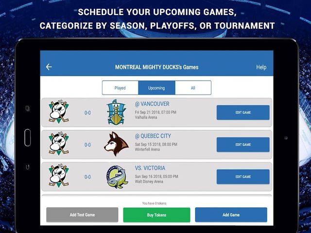 Screenshot 5: iTrackHockey: Stats/Timekeeper