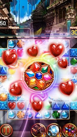 Screenshot 1: Jewel Ruins: Match 3 Blast