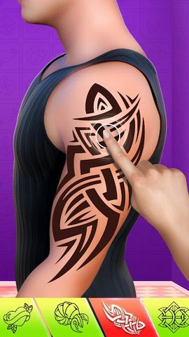 Screenshot 8: Tattoo Drawing - Tattoo Games