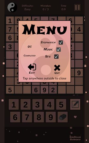 Screenshot 12: Shaolin Sudoku - The Yin Yang
