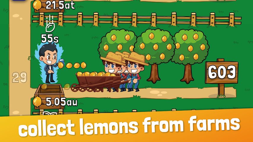 Screenshot 2: Idle Lemonade Tycoon Empire