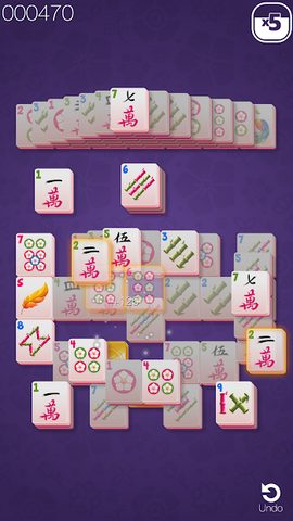 Screenshot 2: Gold Mahjong FRVR - The Shanghai Solitaire Puzzle