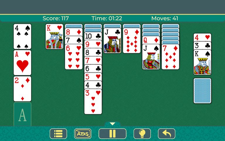 Screenshot 8: Solitaire Klondike classic.