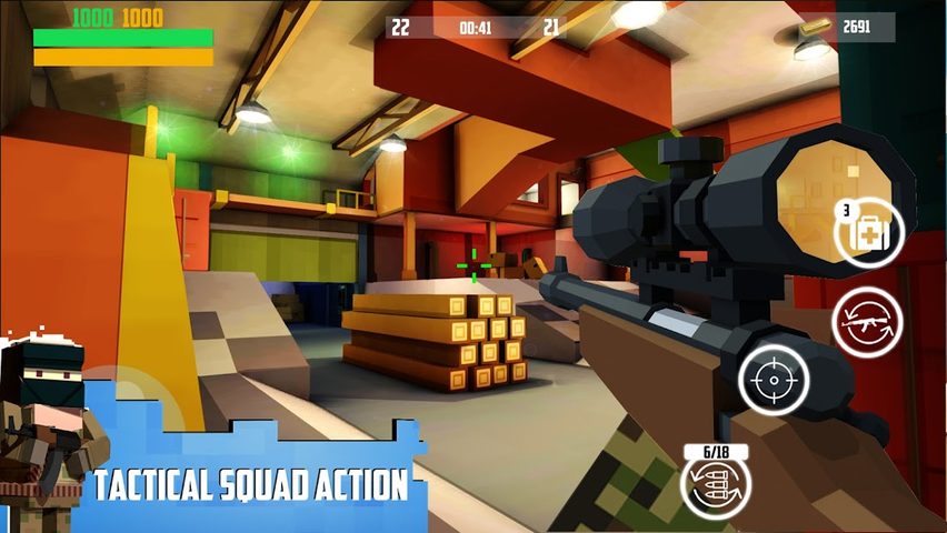 Screenshot 4: Block Gun: FPS PvP War - Onlin