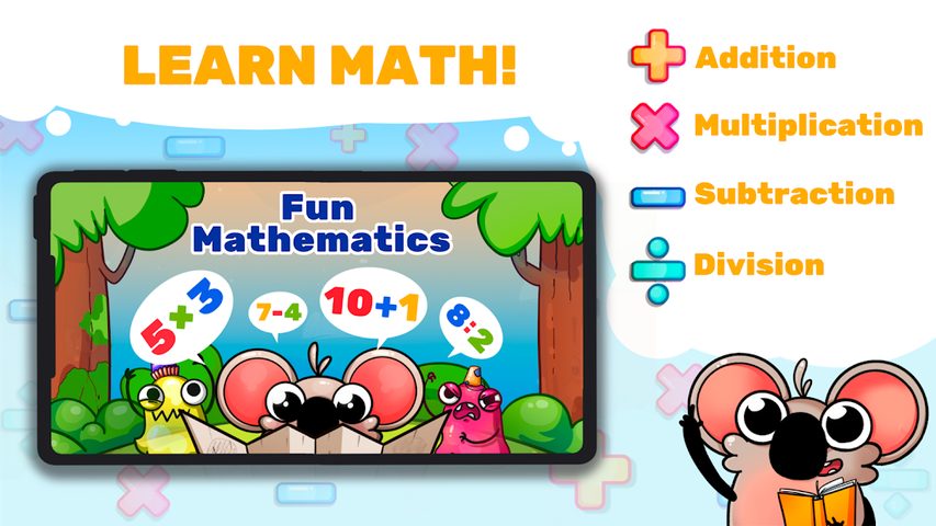 Screenshot 1: Fun Math Facts: Games for Kids