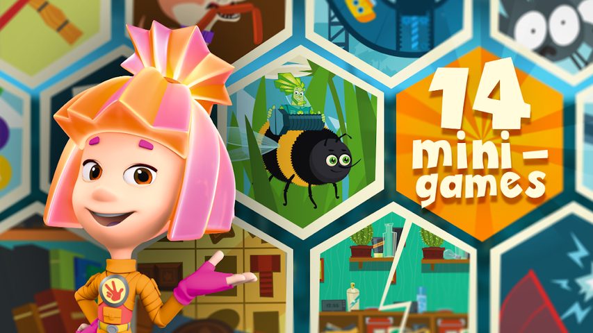 Screenshot 2: The Fixies Town: Cool Kid Games for Boys and Girls