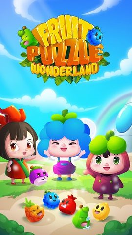 Screenshot 1: Fruit Puzzle Wonderland