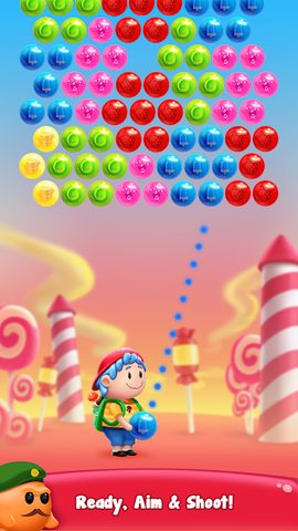 Screenshot 2: Gummy Pop: Bubble Shooter Game