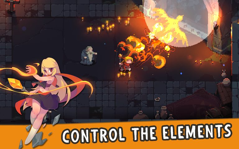 Screenshot 6: Elemental Dungeon - Roguelike Monster Adventure