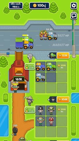 Screenshot 5: Idle Farm Tycoon - Merge Crops