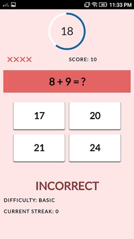 Screenshot 4: Swift Math Game FREE