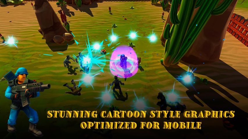 Screenshot 2: Action Soldiers: Survival Zombie