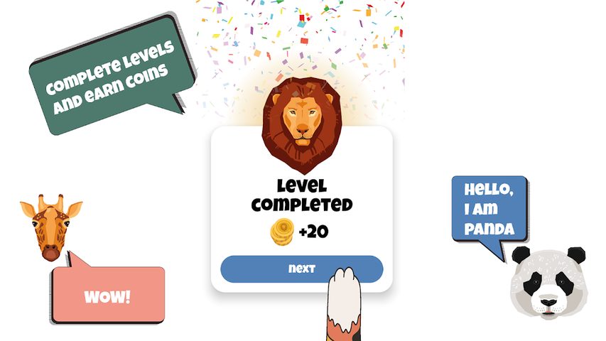 Screenshot 4: Tap it! Guess the word. Quiz & Trivia Brain Game