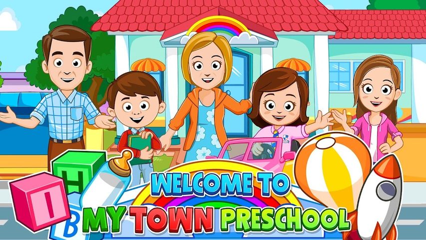 Screenshot 1: My Town: Preschool kids game