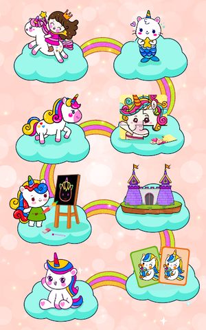 Screenshot 5: Unicorn Coloring Book & Unicorn Games for Girls
