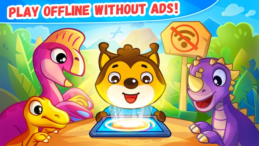 Screenshot 5: Dinosaur games for kids age 2