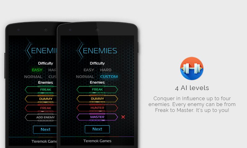 Screenshot 4: Influence