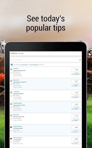 Screenshot 11: OLBG Sports Betting Tips – Football, Racing & more