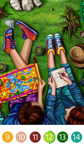 Screenshot 6: Mia's Journey - Coloring Book Free