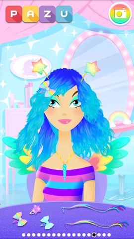Screenshot 3: Girls Hair Salon Unicorn