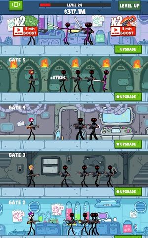 Screenshot 2: Idle Stickman