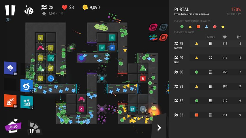 Screenshot 15: Infinitode 2 - Tower Defense