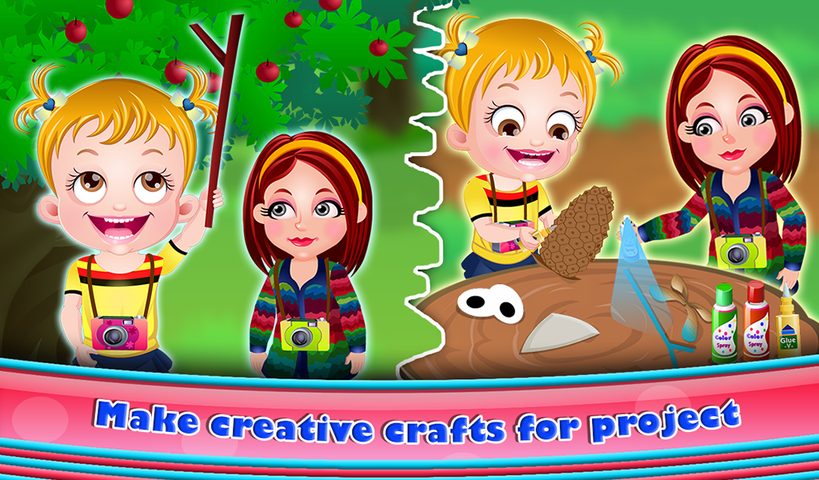 Screenshot 1: Baby Hazel Nature Explore