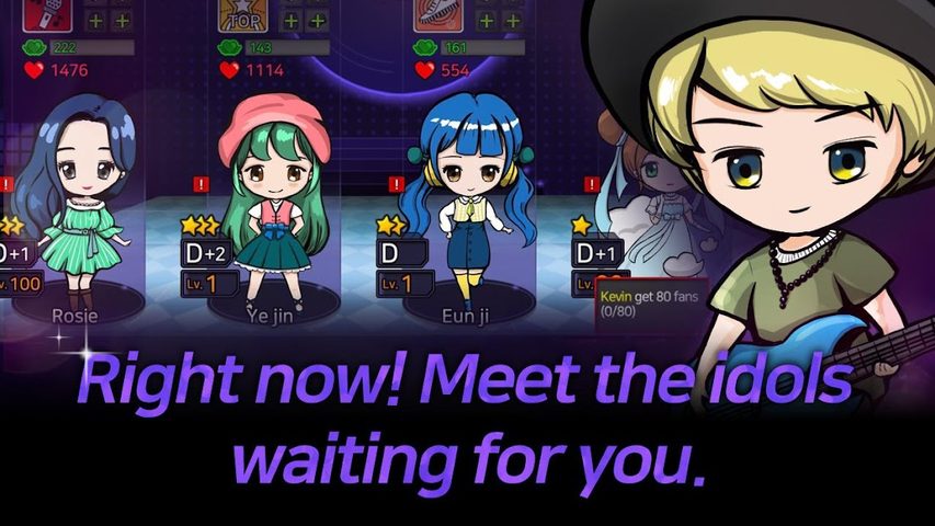 Screenshot 1: Idol Stage