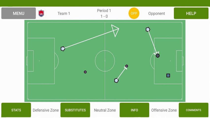 Screenshot 4: iTrackSoccer Stats