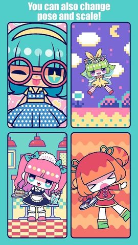 Screenshot 4: CustomTiyoko -Dress Up Game-