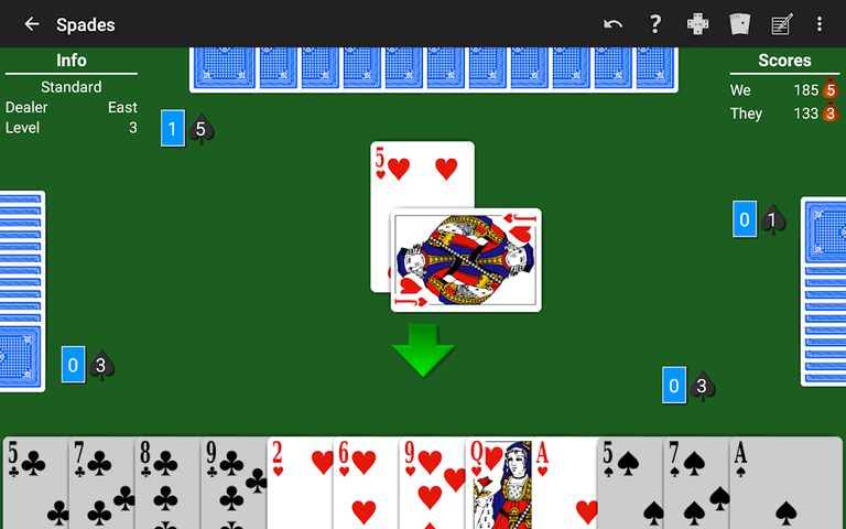 Screenshot 9: Spades by NeuralPlay
